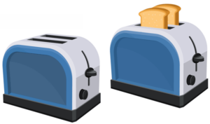 Toaster, Illustration fürToaster-Produktion